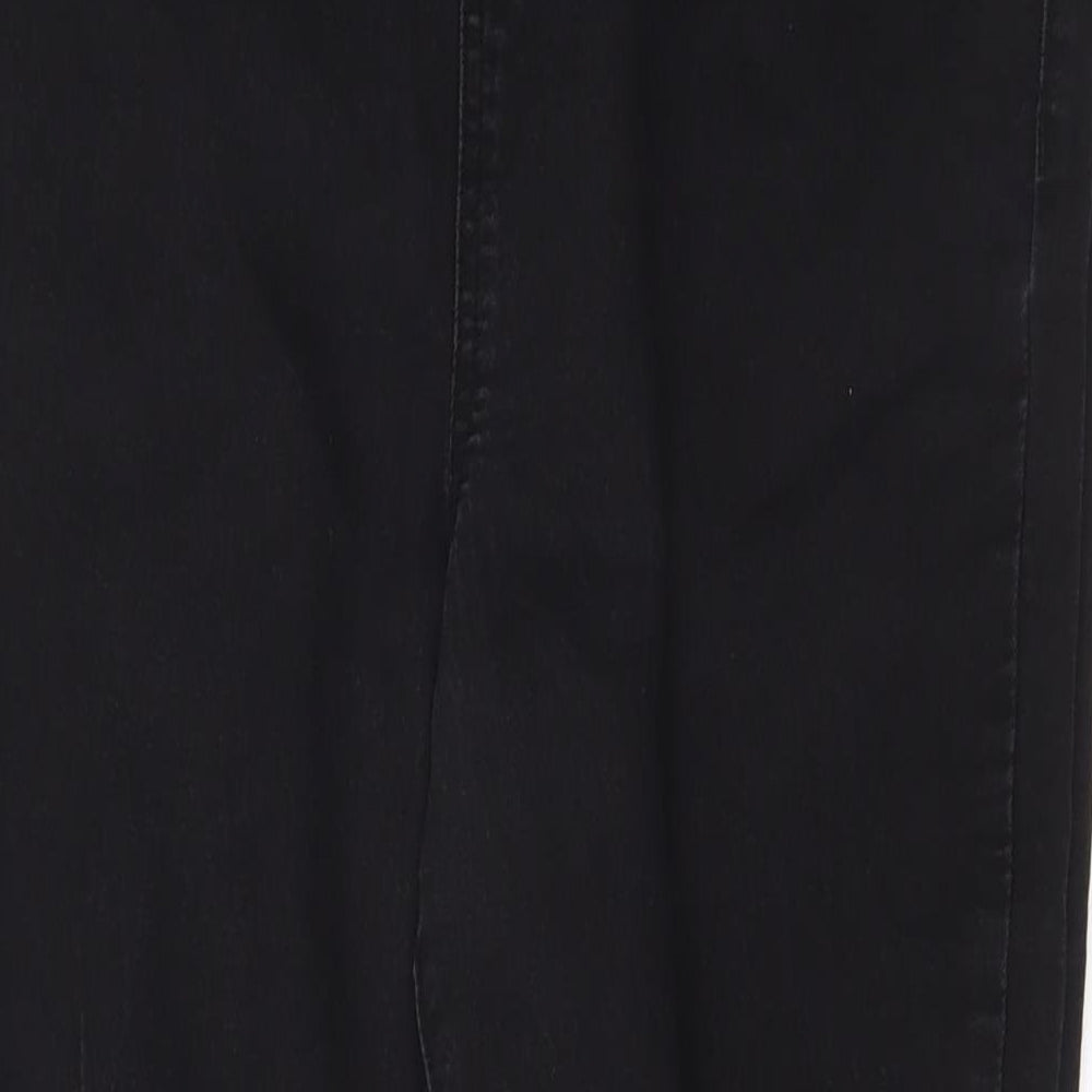 Boohoo Womens Grey Cotton Jegging Jeans Size 18 L29 in Regular