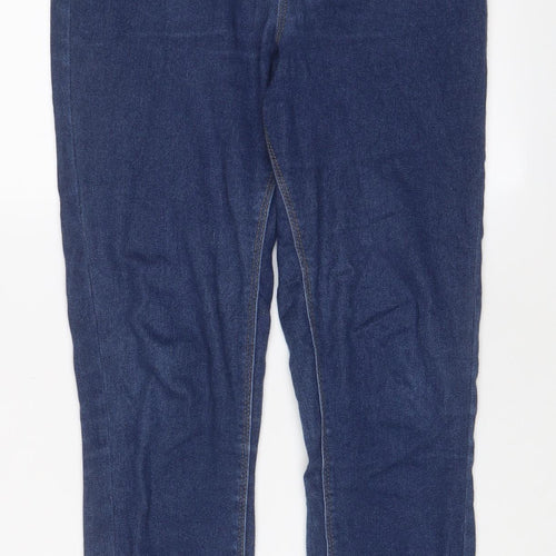 George Womens Blue Cotton Jegging Jeans Size 10 L27 in Regular