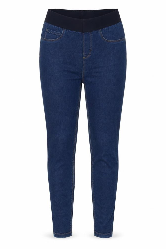 George Womens Blue Cotton Jegging Jeans Size 10 L27 in Regular