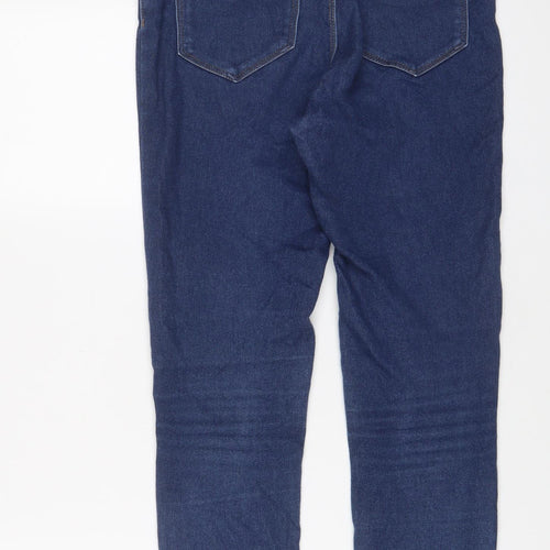 George Womens Blue Cotton Jegging Jeans Size 10 L27 in Regular