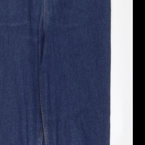 George Womens Blue Cotton Jegging Jeans Size 10 L27 in Regular