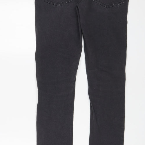 Denim & Co. Mens Grey Cotton Skinny Jeans Size 30 in L32 in Regular Zip
