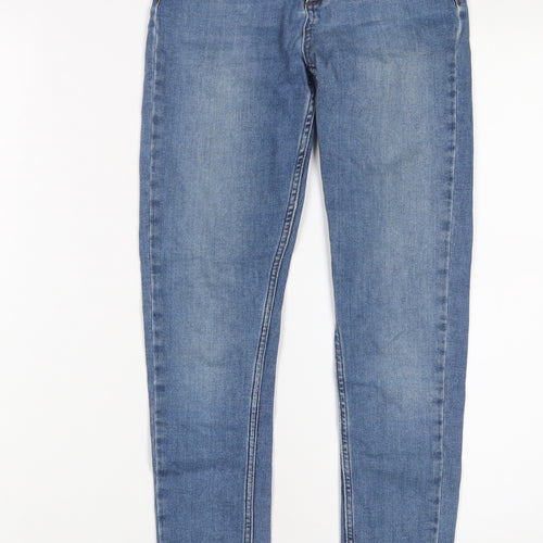 BDG Womens Blue Cotton Skinny Jeans Size 24 in L32 in Regular Zip