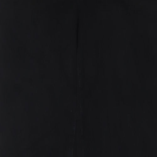 NYDJ Womens Black Cotton Straight Jeans Size 12 L33 in Regular Zip
