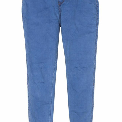 Denim & Co. Womens Blue Cotton Jegging Jeans Size 10 L29 in Regular