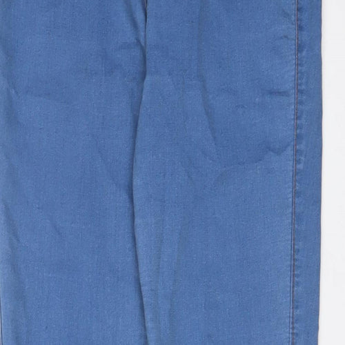 Denim & Co. Womens Blue Cotton Jegging Jeans Size 10 L29 in Regular