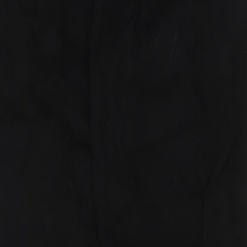 TU Mens Black Cotton Straight Jeans Size 38 in L31 in Regular Zip