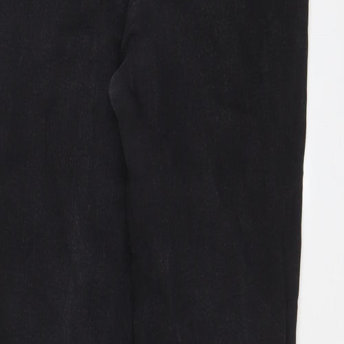 Denim & Co. Womens Grey Cotton Skinny Jeans Size 14 L28 in Regular Zip