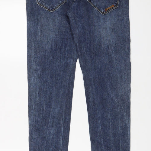 Always Jeans Womens Blue Cotton Skinny Jeans Size 30 in L30 in Regular Zip