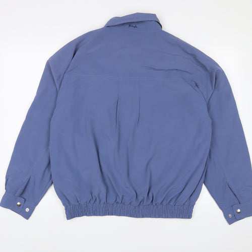 Pringle Mens Blue Jacket Size M Zip - Pockets