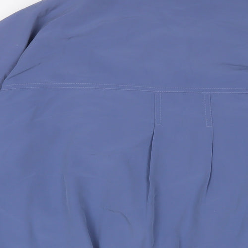 Pringle Mens Blue Jacket Size M Zip - Pockets