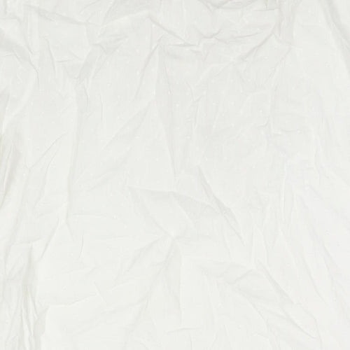NEXT Womens White Cotton Basic T-Shirt Size 20 Round Neck