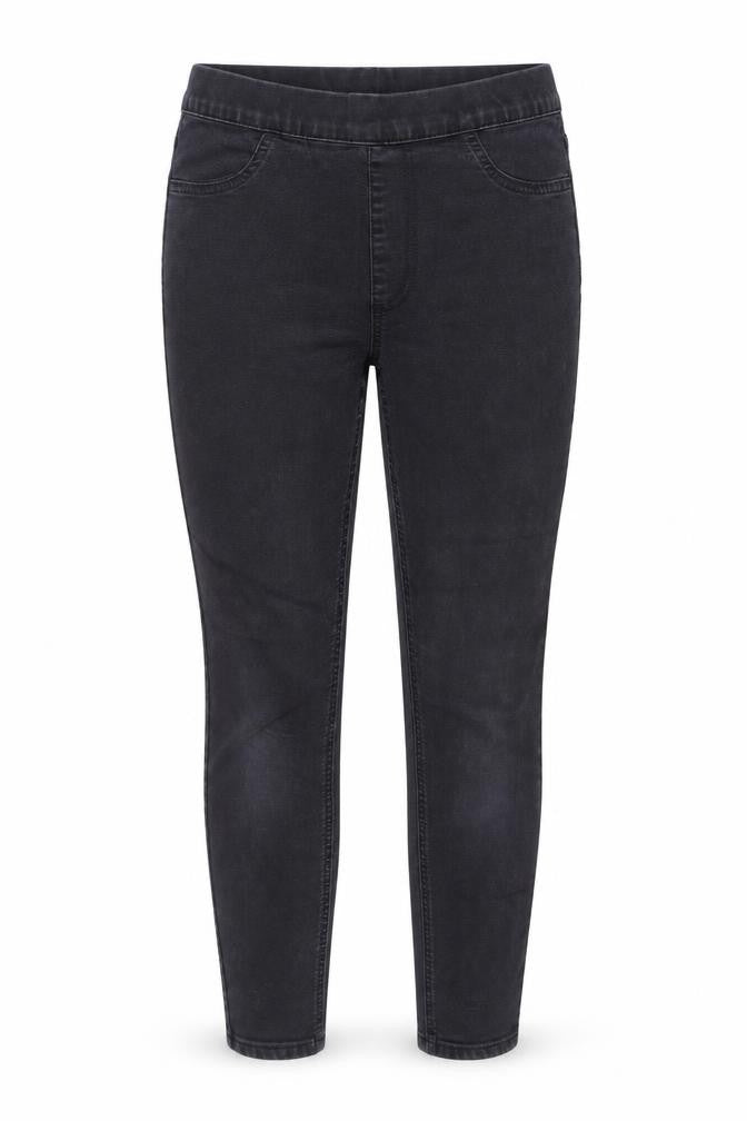 Marks and Spencer Womens Grey Cotton Jegging Jeans Size 10 L24 in Regular