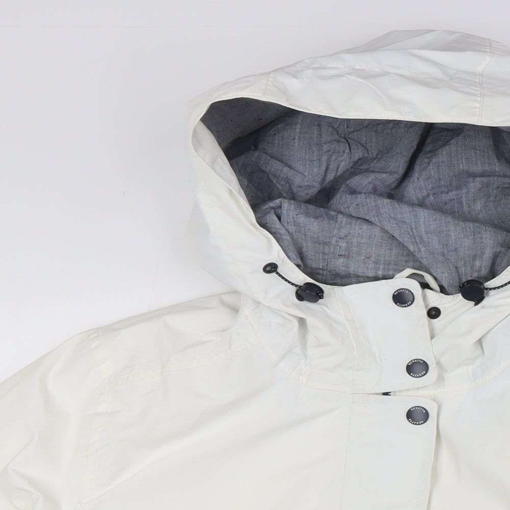 Regatta Womens White Jacket Size 14 Toggle