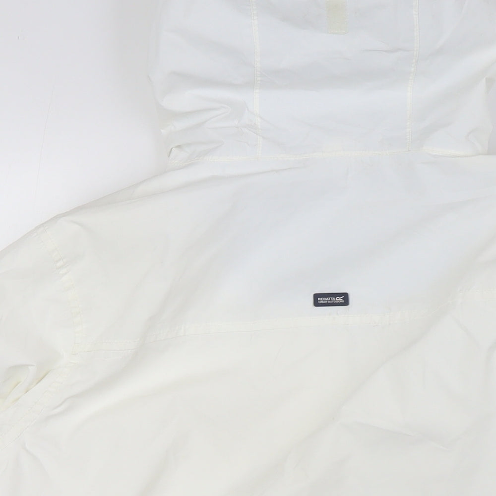 Regatta Womens White Jacket Size 14 Toggle