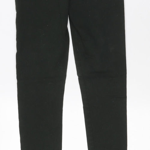 Denim & Co. Womens Green Cotton Skinny Jeans Size 6 L29 in Regular Zip