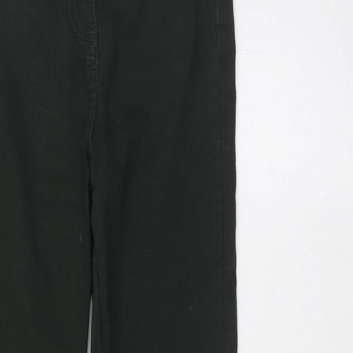 Denim & Co. Womens Green Cotton Skinny Jeans Size 6 L29 in Regular Zip