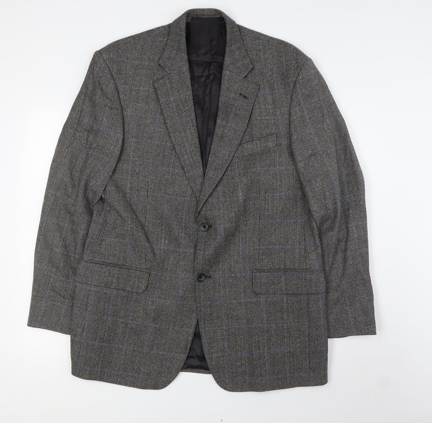 Marks and Spencer Mens Grey Wool Jacket Suit Jacket Size 40 Regular