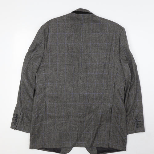 Marks and Spencer Mens Grey Wool Jacket Suit Jacket Size 40 Regular
