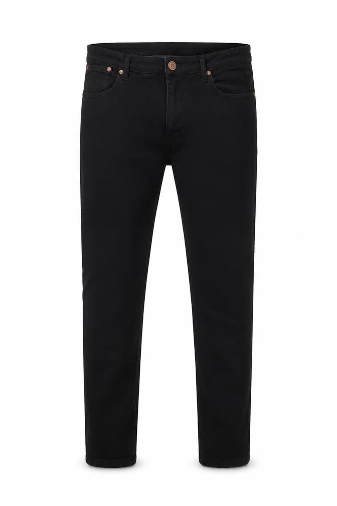 526 Mens Black Cotton Skinny Jeans Size 38 in L30 in Extra-Slim Zip