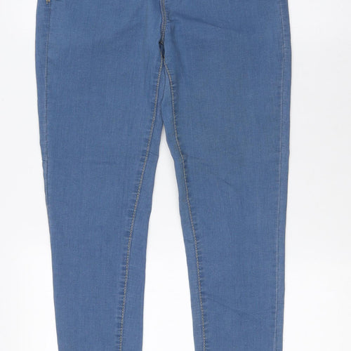 Demin Co Womens Black Cotton Skinny Jeans Size 8 L29 in Regular Zip