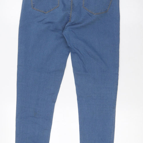 Demin Co Womens Black Cotton Skinny Jeans Size 8 L29 in Regular Zip