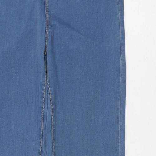 Demin Co Womens Black Cotton Skinny Jeans Size 8 L29 in Regular Zip