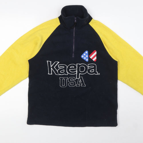 Kaepa Boys Blue 100% Polyester Pullover Sweatshirt Size 15-16 Years Zip