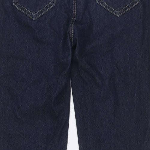Denim & Co. Womens Blue Cotton Skinny Jeans Size 10 L32 in Regular Zip
