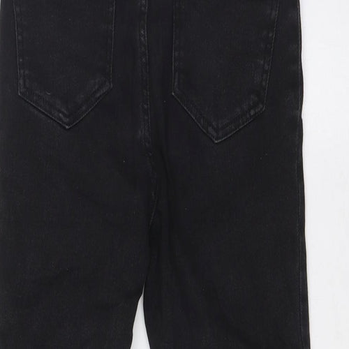 915 Generation Girls Beige Cotton Skinny Jeans Size 14 Years L27 in Slim Zip - Raw Hem