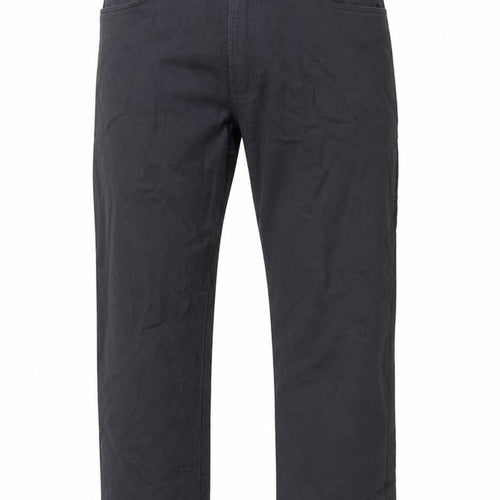 RV Mens Grey Cotton Trousers Size 38 in L29 in Regular Zip