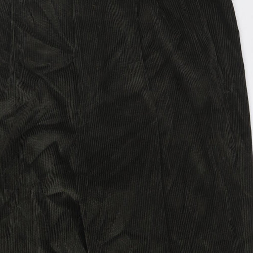 Berkertex Mens Green Cotton Trousers Size 32 in L31 in Regular Tie