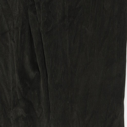Berkertex Mens Green Cotton Trousers Size 32 in L31 in Regular Tie