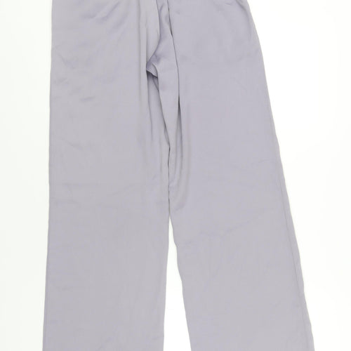 ASOS Womens Blue Polyester Sweatpants Trousers Size 12 L32 in Regular