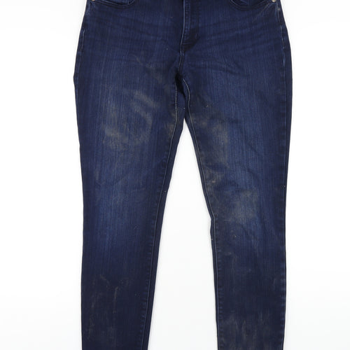 DL1961 Womens Blue Cotton Skinny Jeans Size 29 in L30 in Regular Zip
