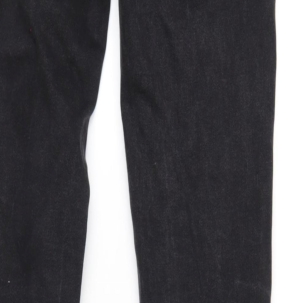 Denim & Co. Mens Black Cotton Skinny Jeans Size 30 in L34 in Regular Button