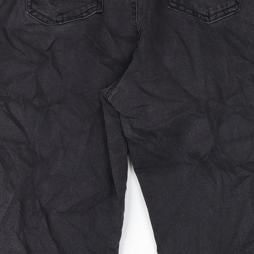 marksand Womens Black Cotton Jegging Jeans Size 16 L28 in Regular