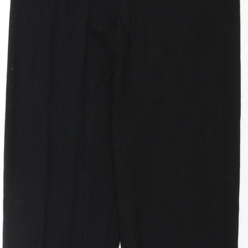 H&M Womens Black Cotton Pedal Pusher Leggings Size M L28 in