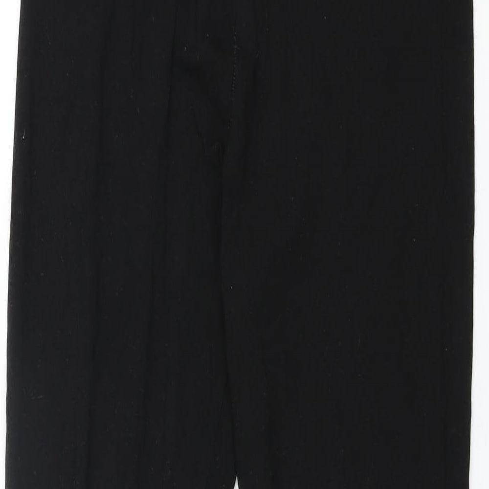 H&M Womens Black Cotton Pedal Pusher Leggings Size M L28 in