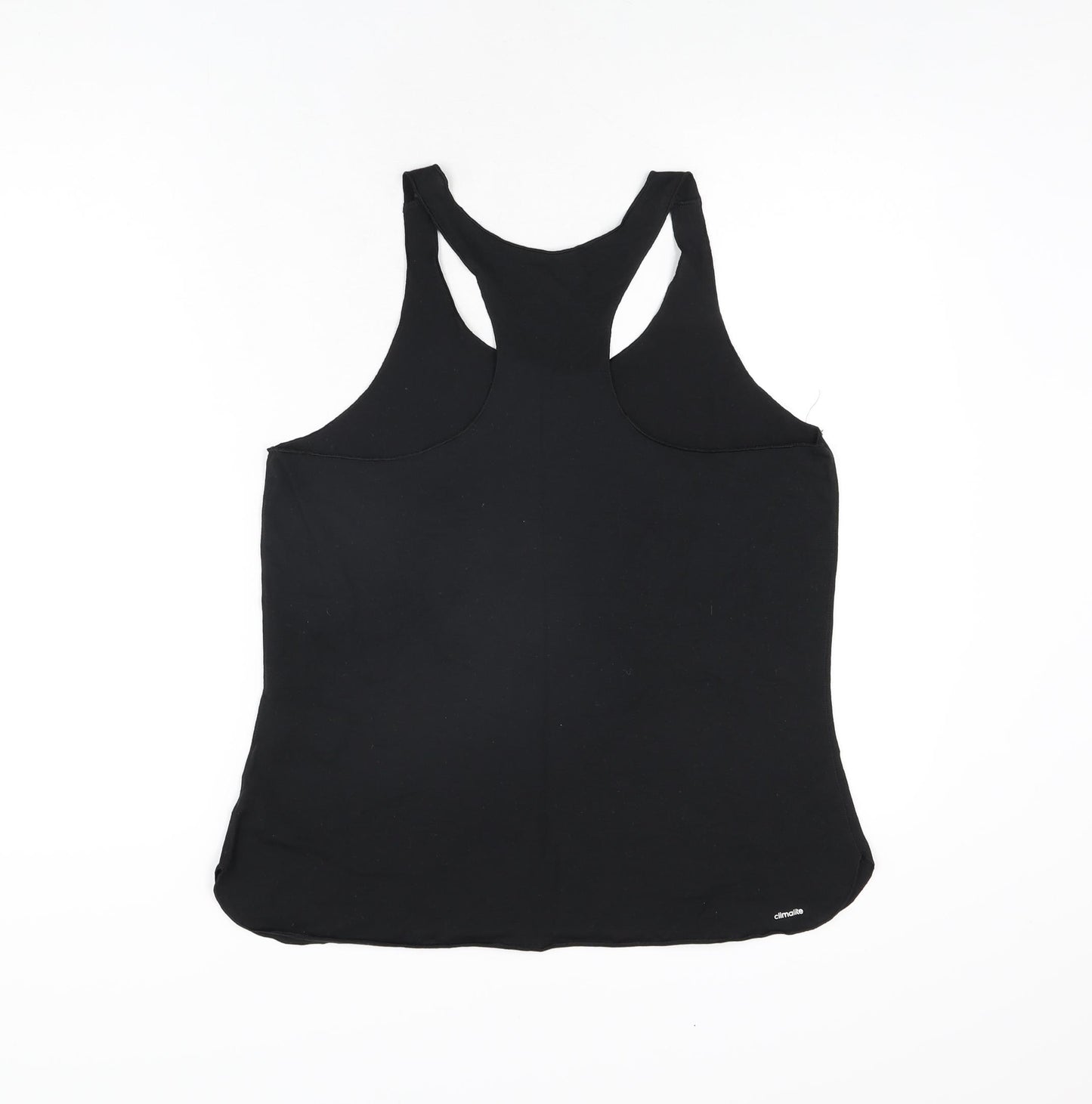 adidas Womens Black Polyester Basic Tank Size 16 Scoop Neck Pullover - Size 16-18