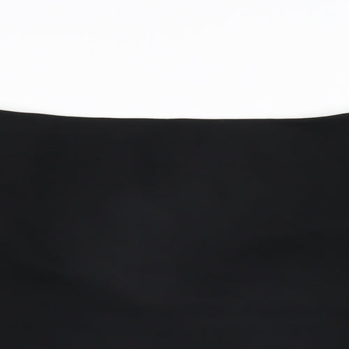 LOFT Womens Black Geometric Polyester Straight & Pencil Skirt Size 10 Zip
