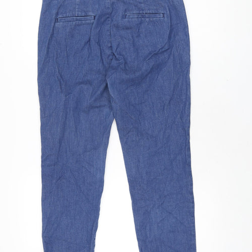 Banana Republic Womens Blue Polyester Skinny Jeans Size 6 L27 in Regular Zip