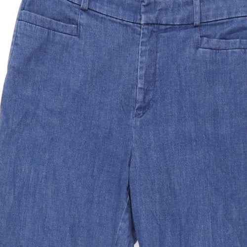 Banana Republic Womens Blue Polyester Skinny Jeans Size 6 L27 in Regular Zip