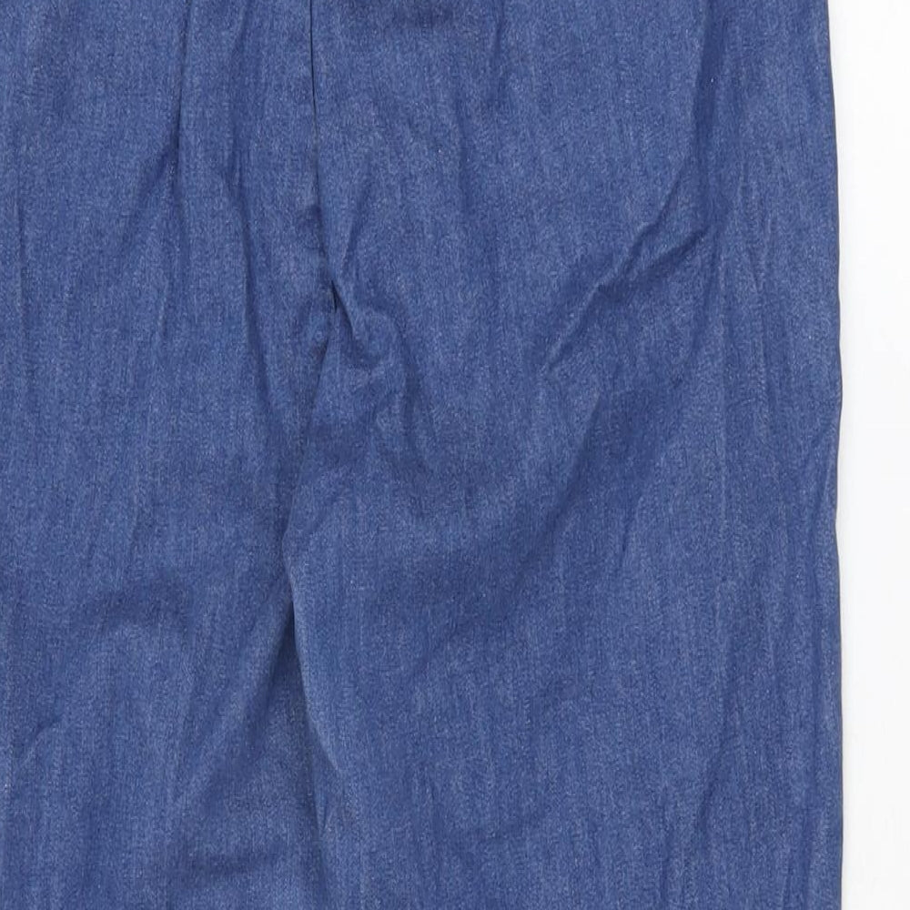 Banana Republic Womens Blue Polyester Skinny Jeans Size 6 L27 in Regular Zip