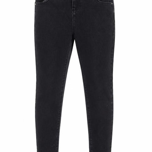 Denim Co Girls Black Cotton Skinny Jeans Size 9-10 Years L23 in Regular Zip
