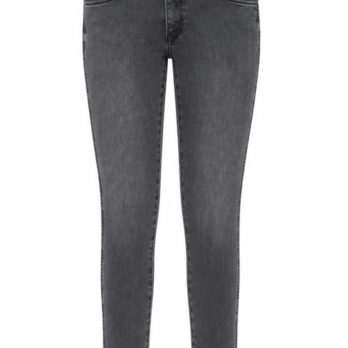 Esprit Womens Grey Cotton Skinny Jeans Size 28 in L28 in Regular Button