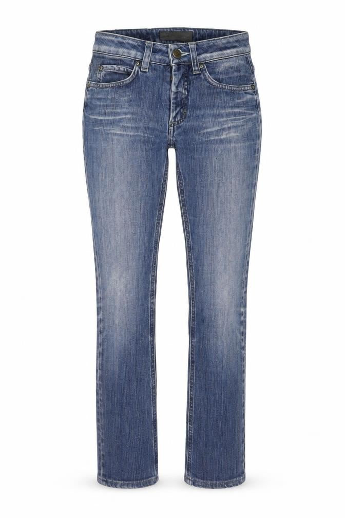 Acne Jeans Womens Black Cotton Straight Jeans Size 24 in L28 in Regular Button