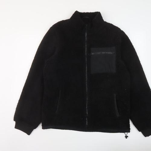 Modern Archives Mens Black Jacket Size XL Zip