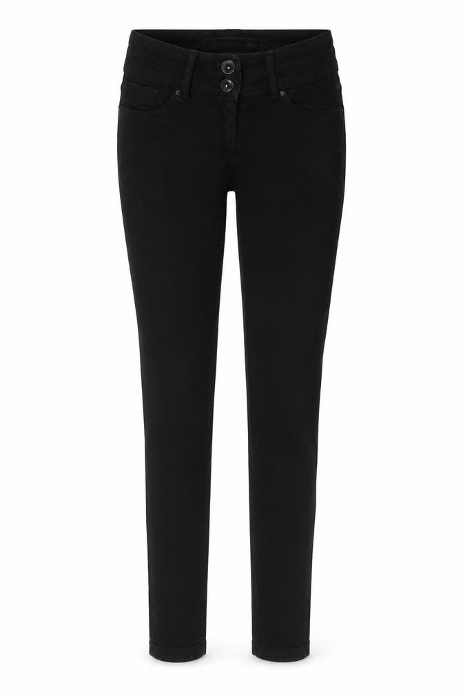 NEXT Womens Beige Cotton Skinny Jeans Size 6 L29 in Regular Button