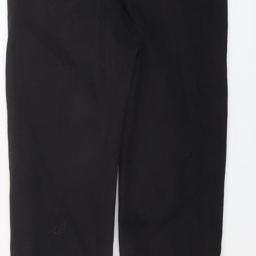 Denim & Co. Womens Black Cotton Jegging Jeans Size 10 L27 in Regular Button